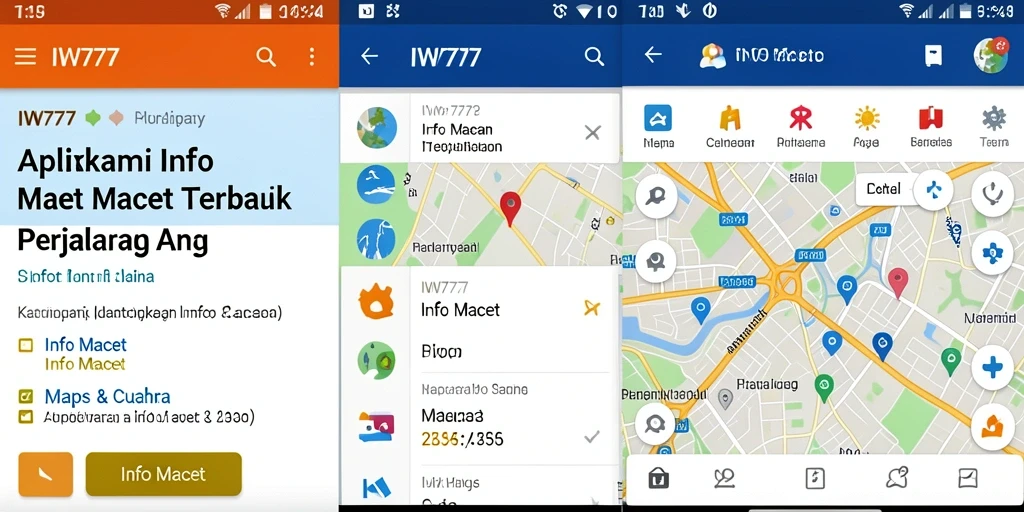 Tampilan antarmuka yang bersih dan informatif dari IW777.